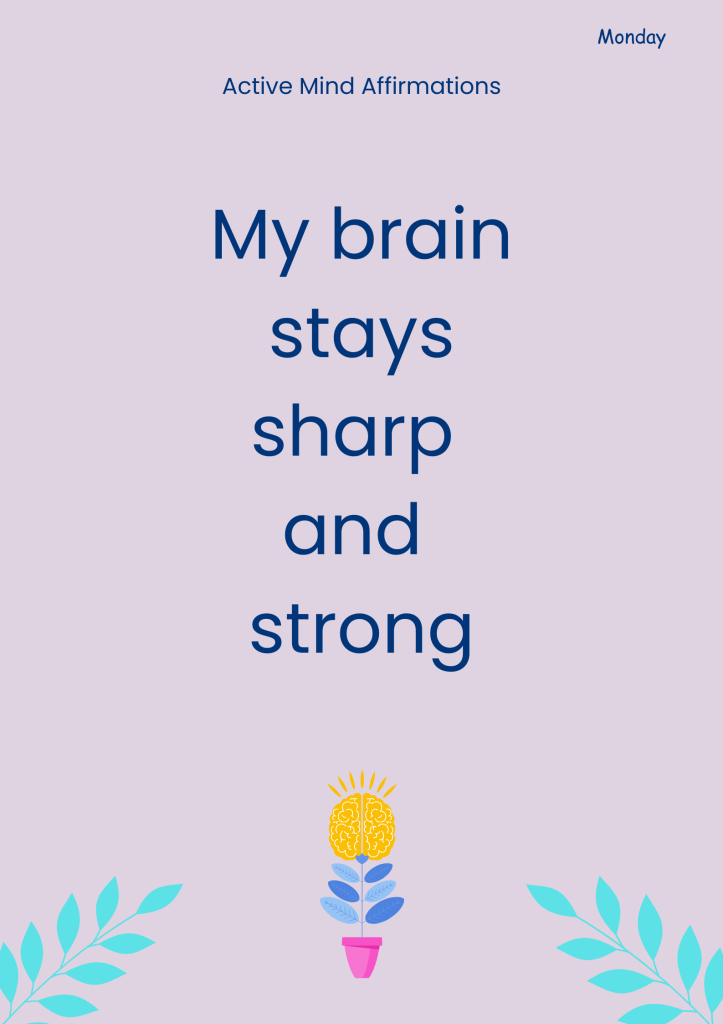 Active mind Affirmations