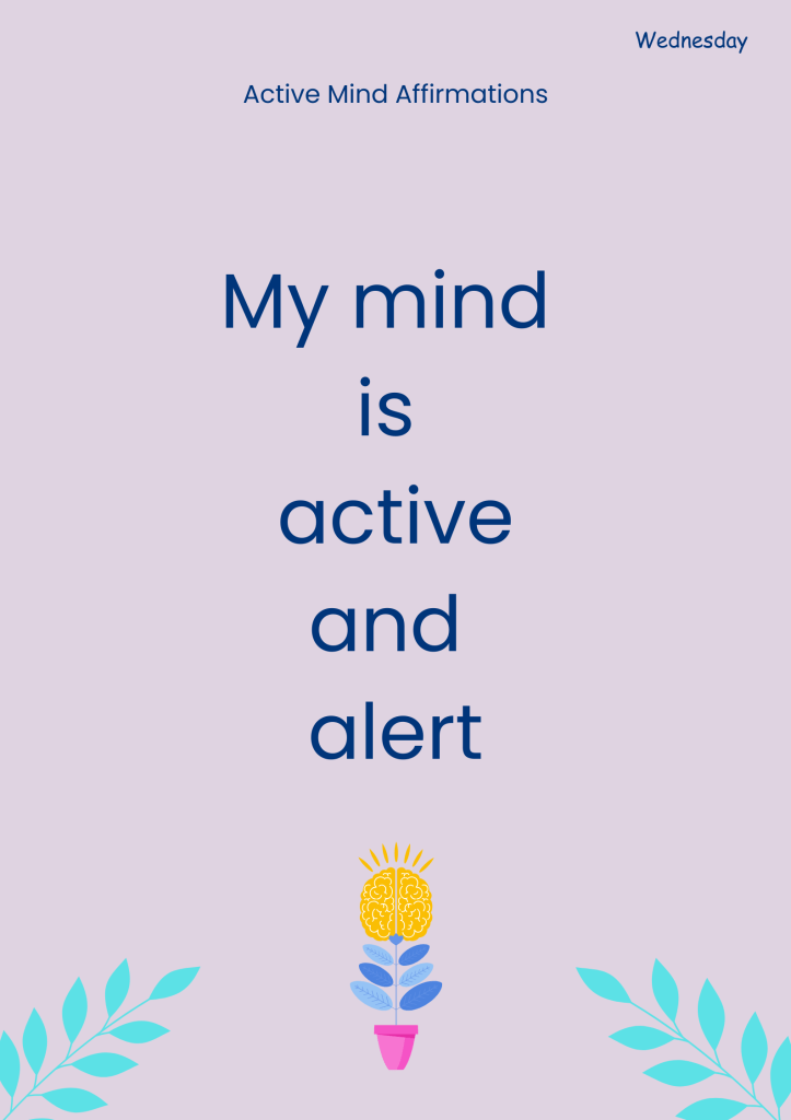 Active mind Affirmations