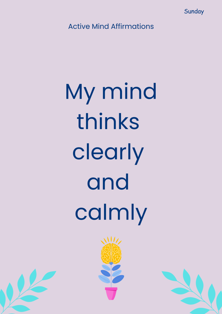 Active mind Affirmations
