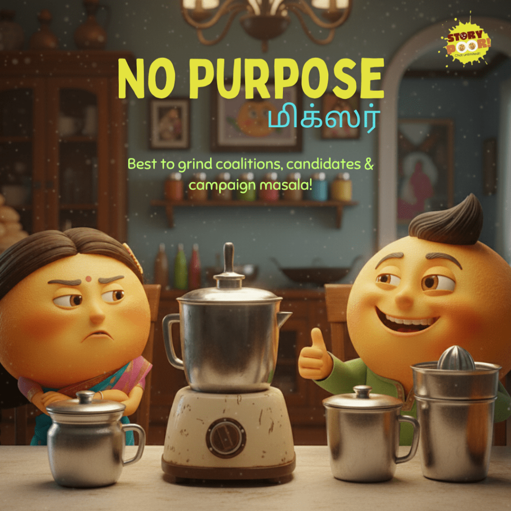 Mixer grinder political joke