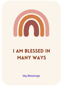 Senior citizen wellness - My Blessings affirmarions