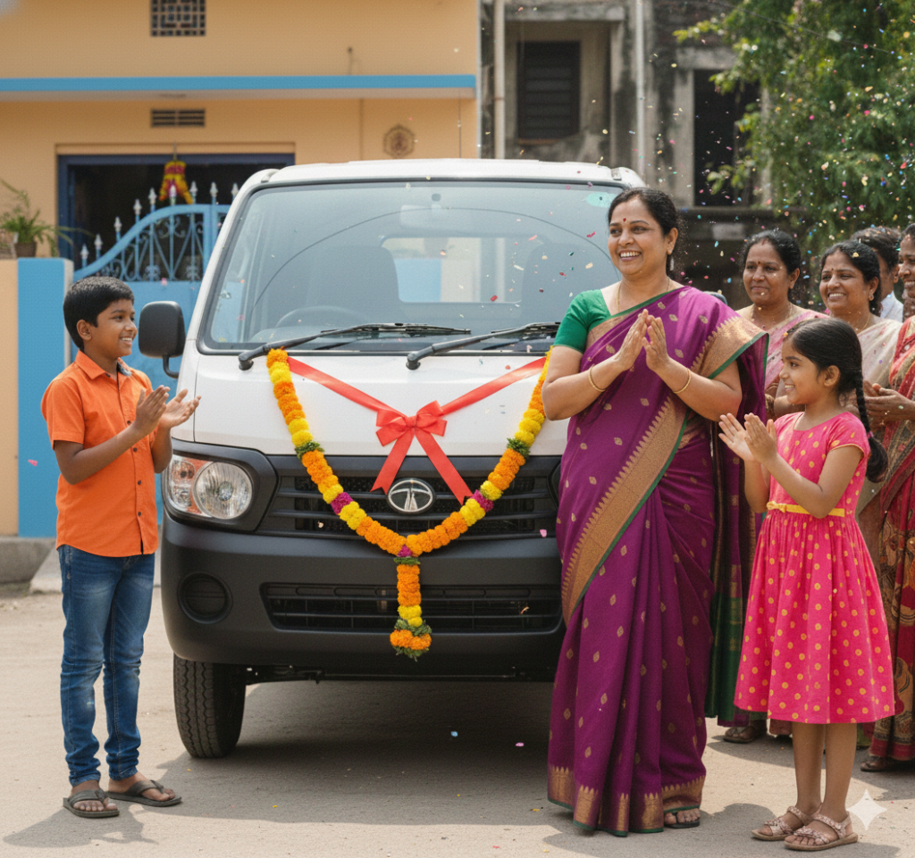 A new vehicle celebration