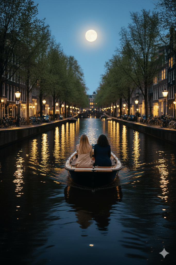 Amsterdam boat ride