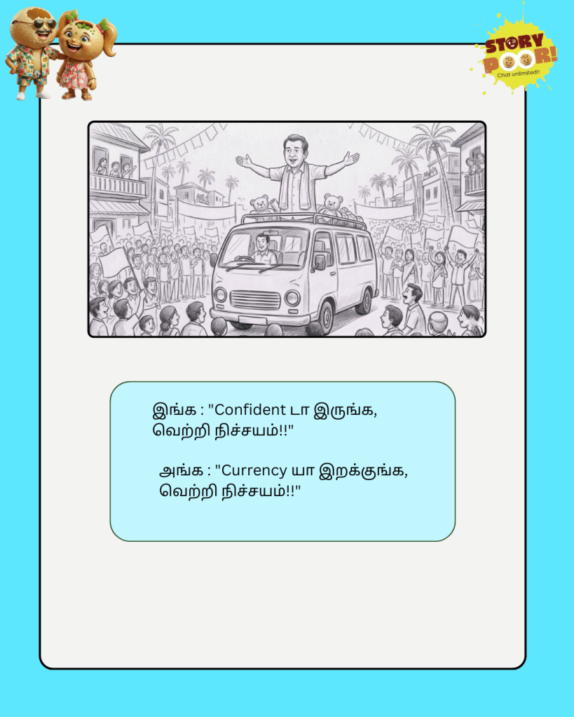 joke about election rally