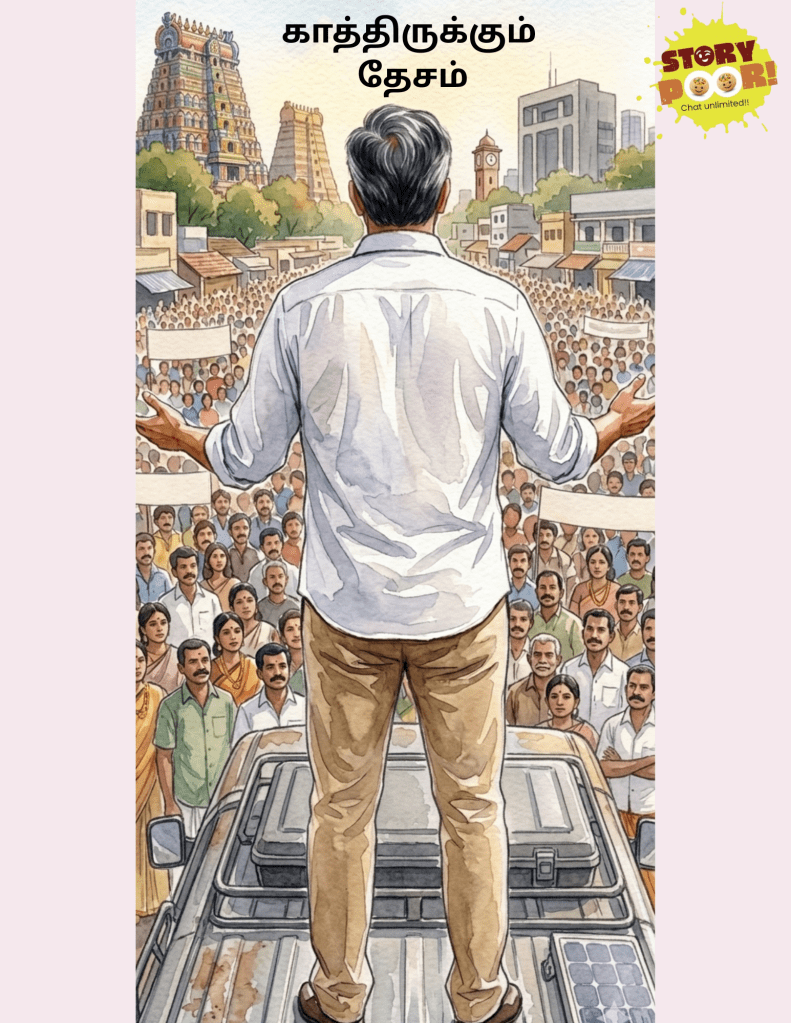 A leader addressing a public rally