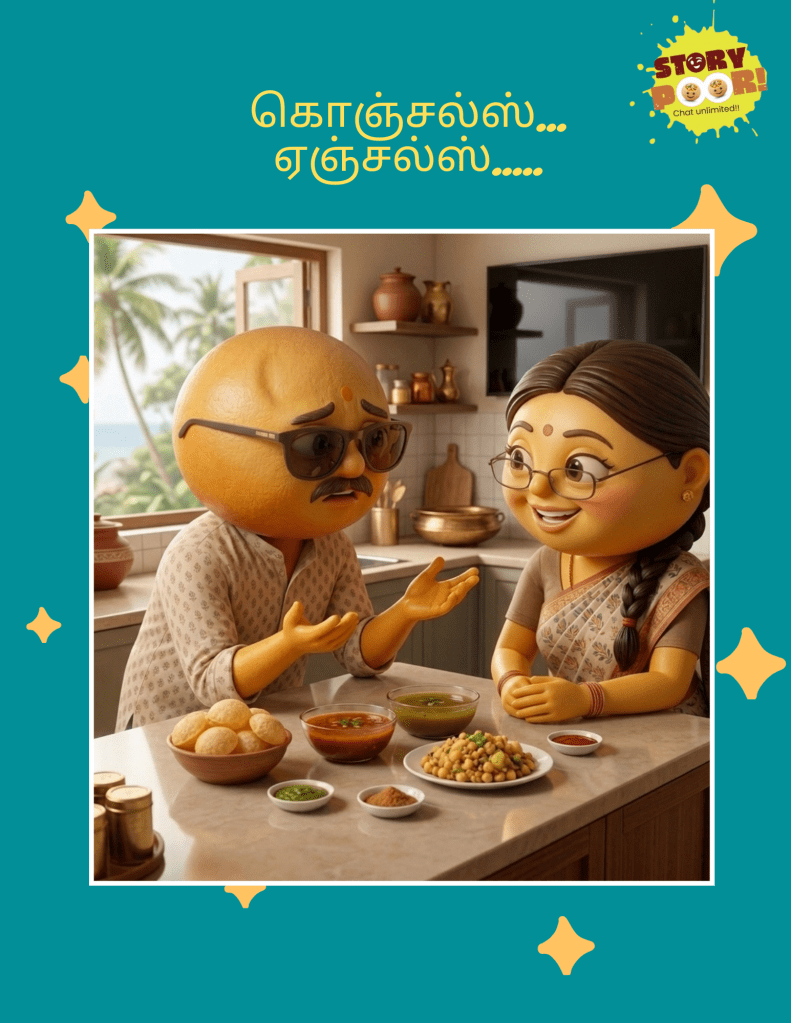 A candid conversation between pani poori couples