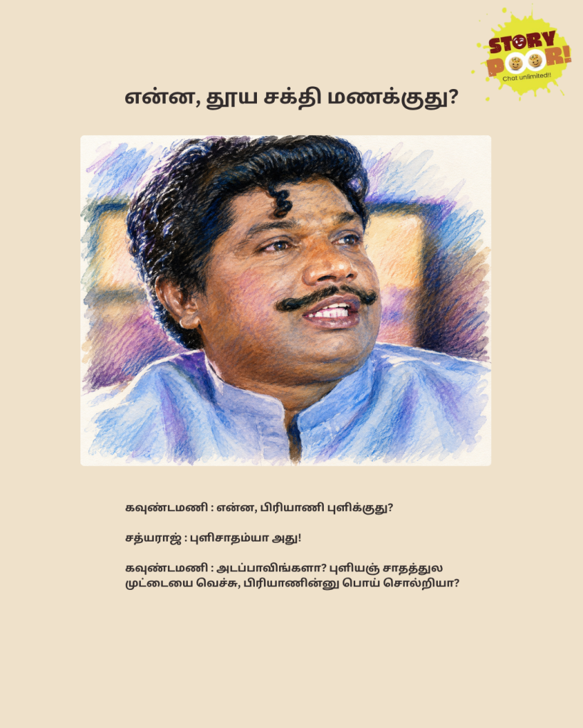 A famous Biryani comedy from Gavundamani